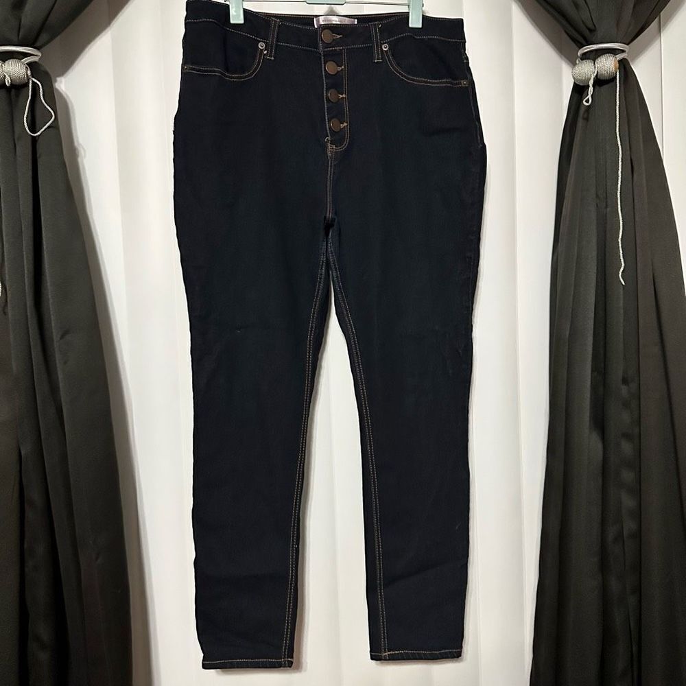 No Boundaries skinny jeans denim dark blue